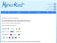 Tablet Screenshot of matkukuus.fi